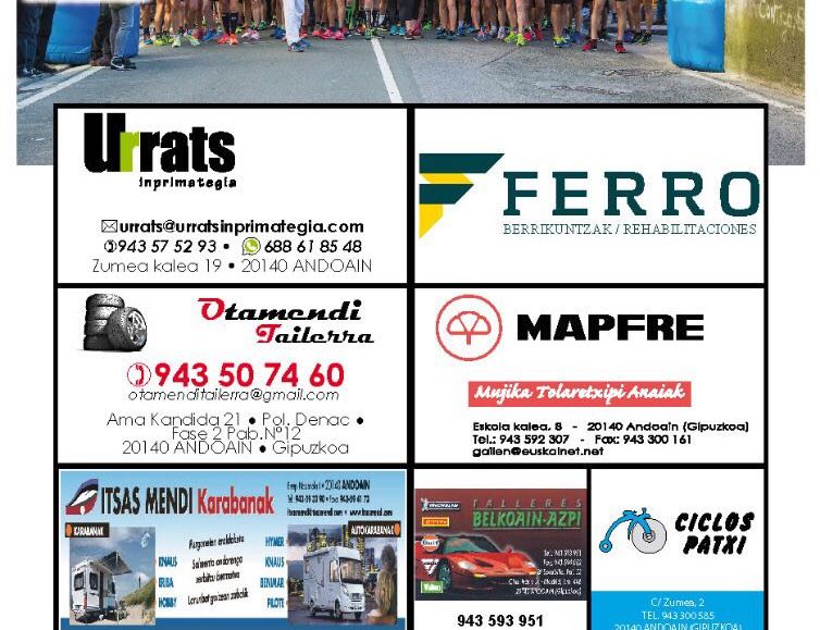 III. SAN SILVESTRE - ANDOAIN - 2017