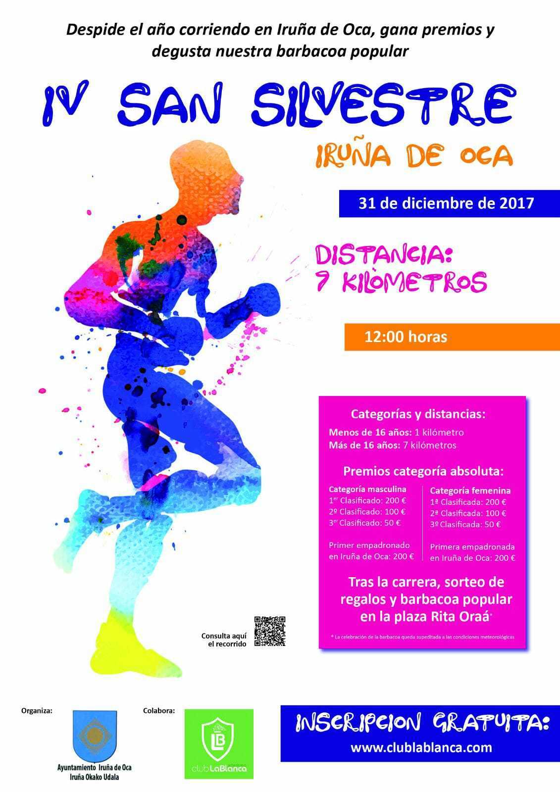 VII. SAN SILVESTRE - IRUÑA DE OCA - 2017