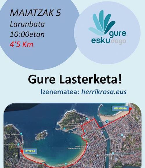 I. GURE ESKU DAGO LASTERKETA - 2018