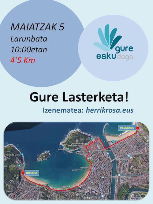 I. GURE ESKU DAGO LASTERKETA - 2018