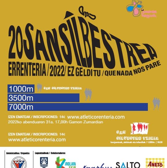 XX. SAN SILVESTRE - ERRENTERIA - 2022