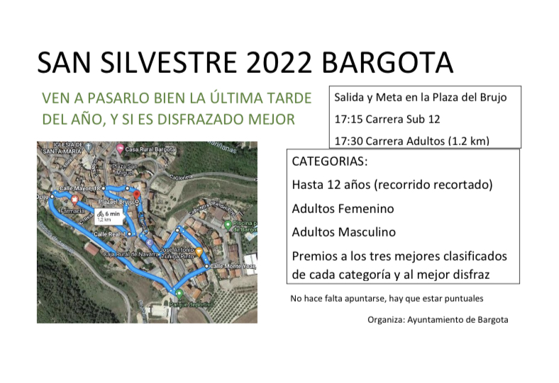 SAN SILVESTRE - BARGOTA - 2022