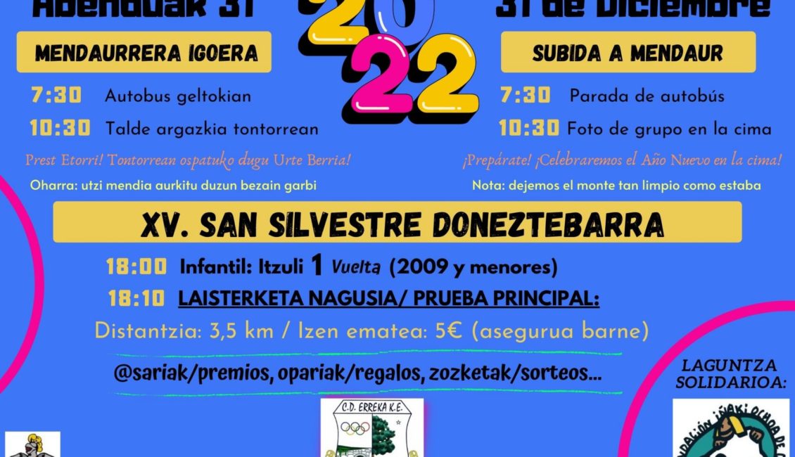 XV. SAN SILVESTRE - DONEZTEBARRA - 2022