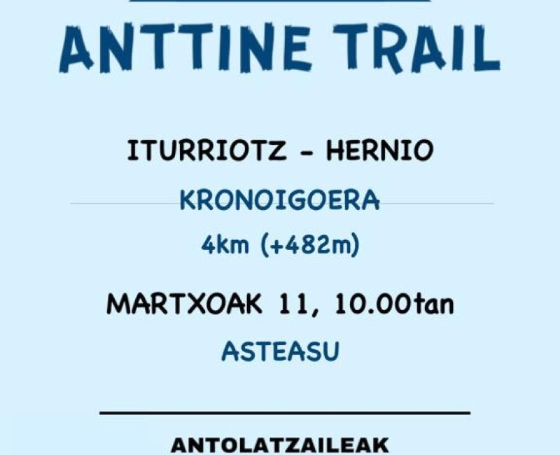 I. ANTTINE TRAIL - 2023