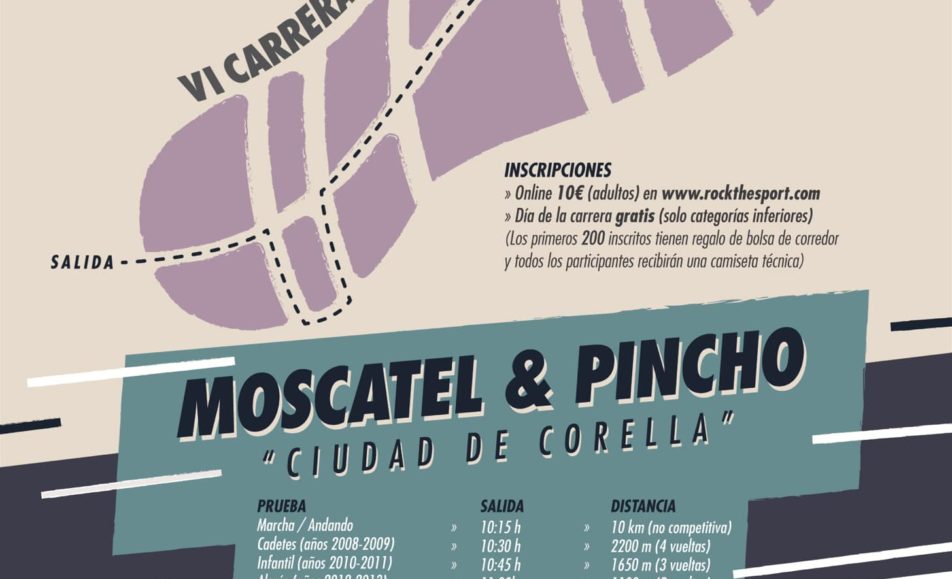 VI. CARRERA MOSCATEL & PINCHO 'CIUDAD DE CORELLA' - 2023