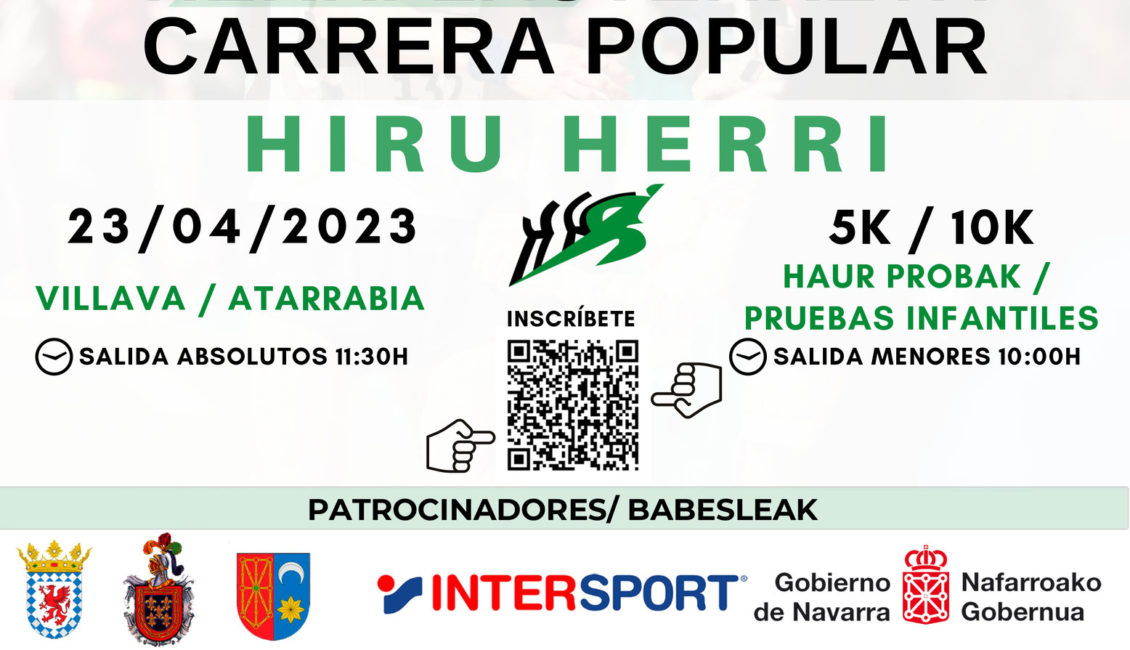 XXXIII. HIRU-HERRI HERRI LASTERKETA - 2023