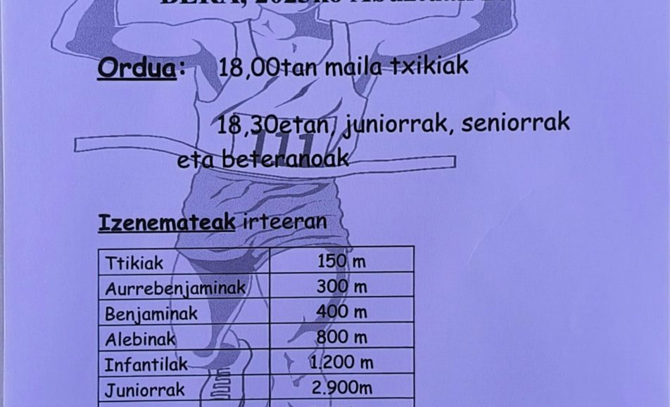 XL. AGERRAKO KROSS HERRIKOIA - LUIS Mª APEZTEGIA OROIGARRIA - 2023