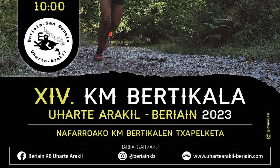 XIV. UHARTE-ARAKIL - BERIAIN-SAN DONATO KM BERTIKALA - 2023