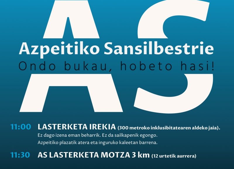 XXII. SAN SILVESTRE - AZPEITIA - 2023