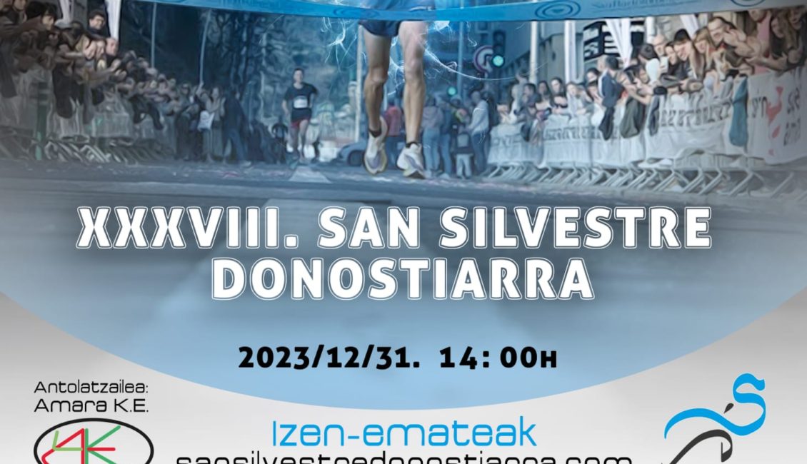 XXXVIII. SAN SILVESTRE DONOSTIARRA - 2023