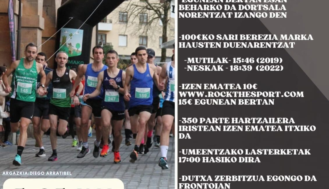 XI. SAN SILVESTRE - ZEGAMA - 2023