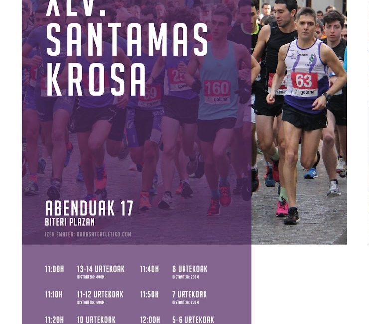 XLV. SANTAMAS KROSA - XIX. ENRIKE KABIKETA MEMORIALA - 2023