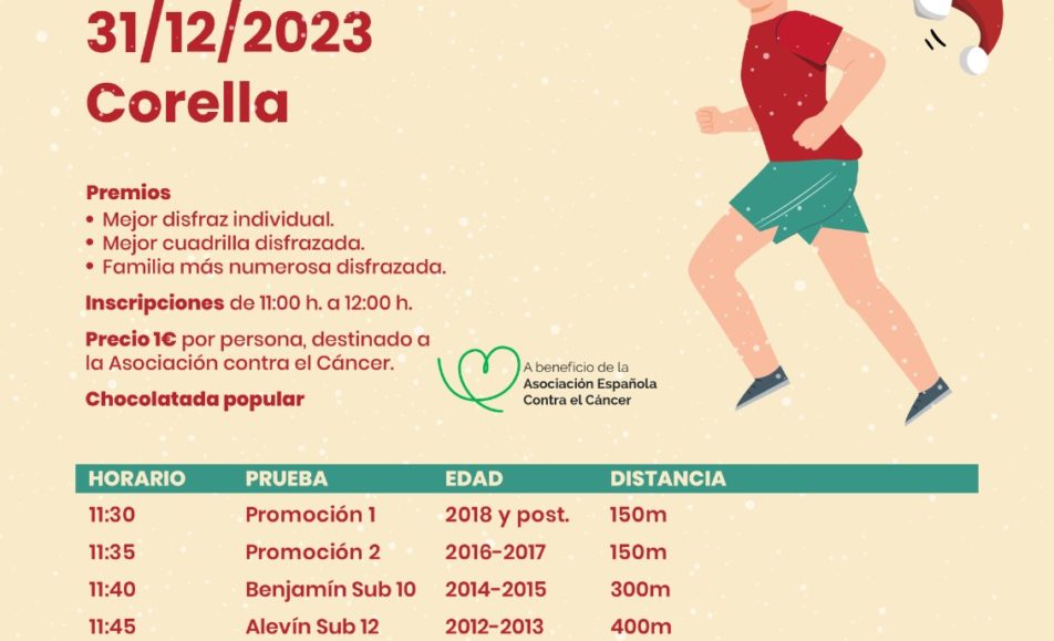 XVII. SAN SILVESTRE - CARNAVALESCA CORELLA - 2023