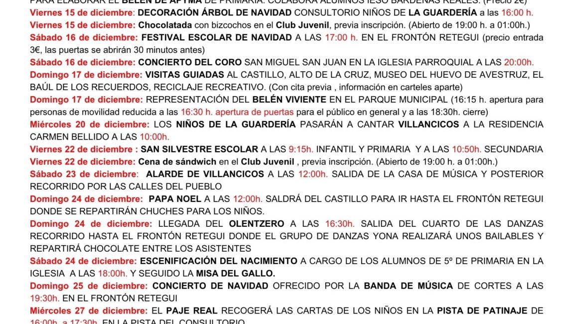 XIII. SAN SILVESTRE - CORTES - 2023