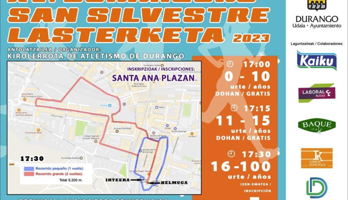 XV. SAN SILVESTRE - DURANGO - 2023