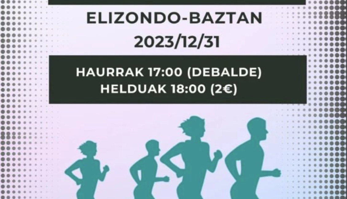 XII. SAN SILVESTRE - ELIZONDO - BAZTAN - 2023