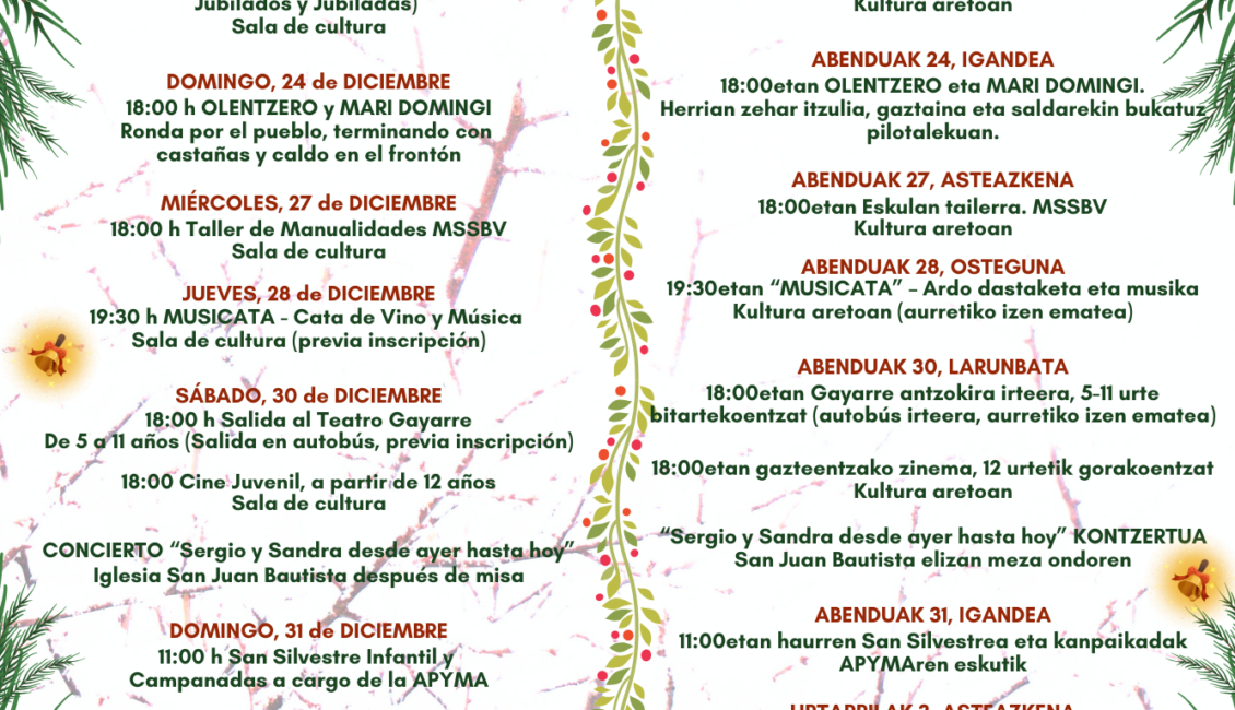 TXIKIEN SAN SILVESTREA - SAN SILVESTRE INFANTIL - OBANOS - 2023
