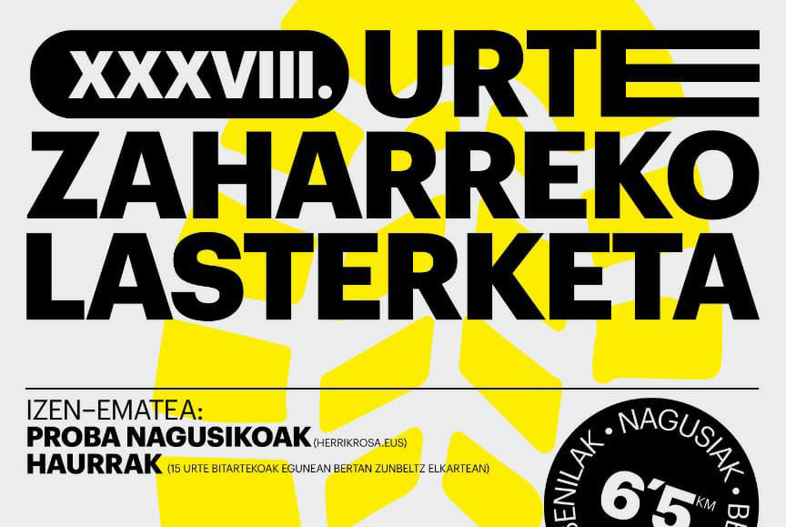 XXXVIII. SAN SILVESTRE - VILLABONA-ZIZURKIL - URTE ZAHARREKO LASTERKETA - 2023