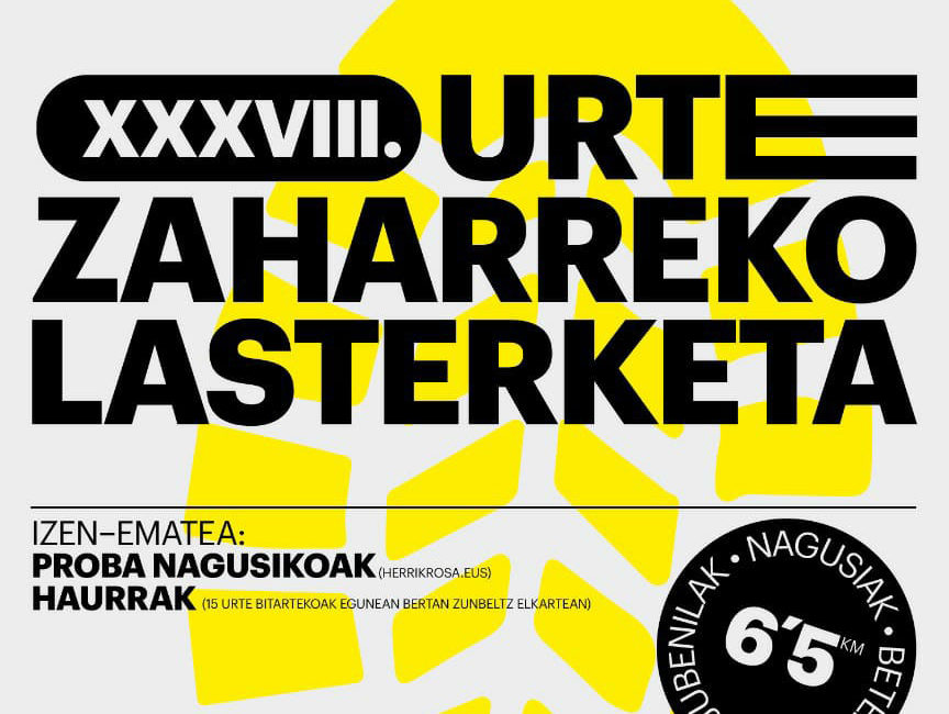 XXXVIII. SAN SILVESTRE - VILLABONA-ZIZURKIL - URTE ZAHARREKO LASTERKETA - 2023