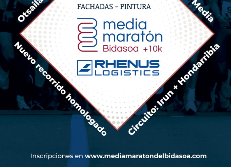 I. LOMEÑA FACHADAS MEDIA MARATÓN DEL BIDASOA + 10K RHENUS LOGISTICS - 2024