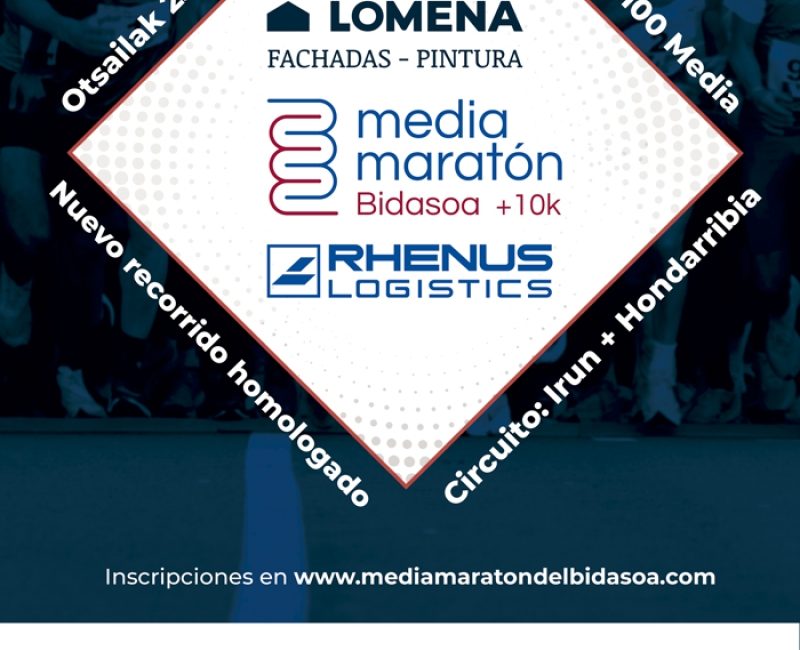 I. LOMEÑA FACHADAS MEDIA MARATÓN DEL BIDASOA + 10K RHENUS LOGISTICS - 2024