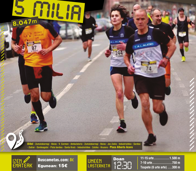 XVI. LAUDIOKO HERRI KROSA - CARRERA POPULAR DE LLODIO - 2024