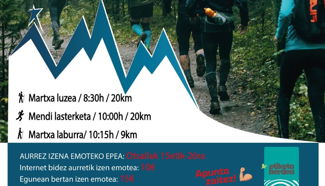 XI. IBARRURIKO MENDI LASTERKETA - 2024