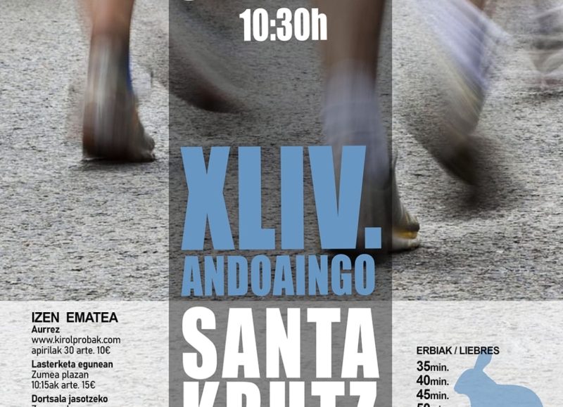 XLIV. ANDOAINGO SANTA KRUTZ KROS HERRIKOIA - 2024