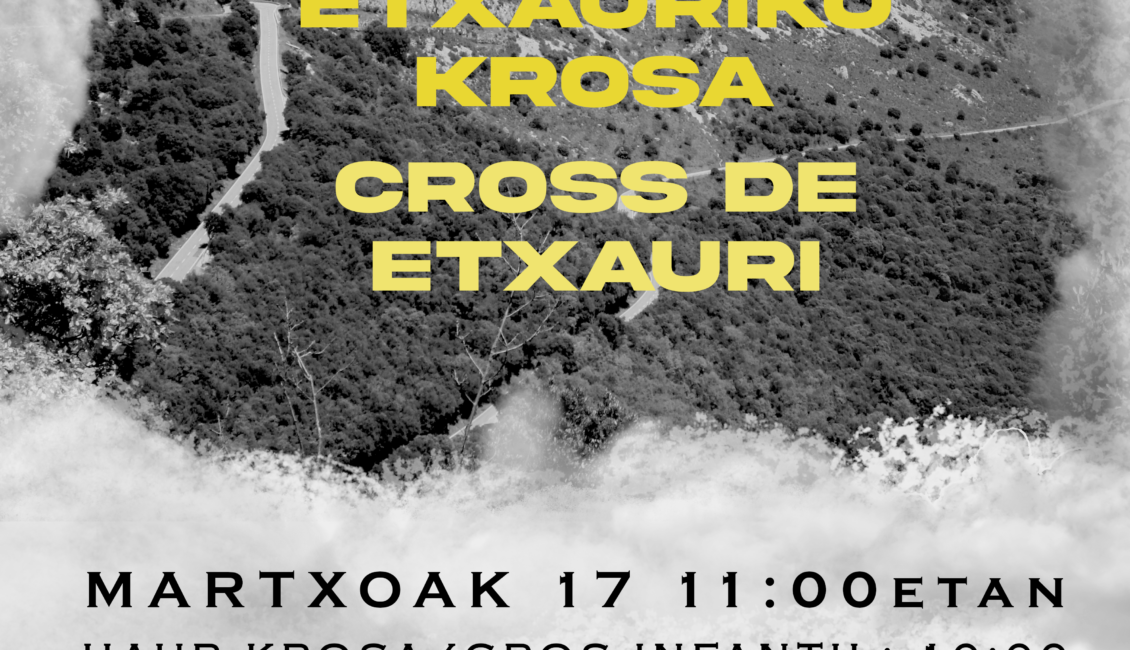 XLIII. ETXAURIKO KROSA - CROSS DE ETXAURI - 2024