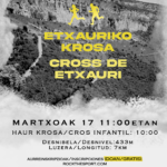 XLIII. ETXAURIKO KROSA - CROSS DE ETXAURI - 2024
