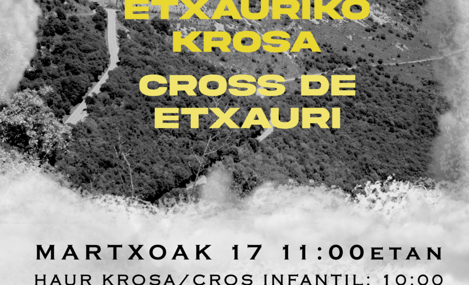 XLIII. ETXAURIKO KROSA - CROSS DE ETXAURI - 2024