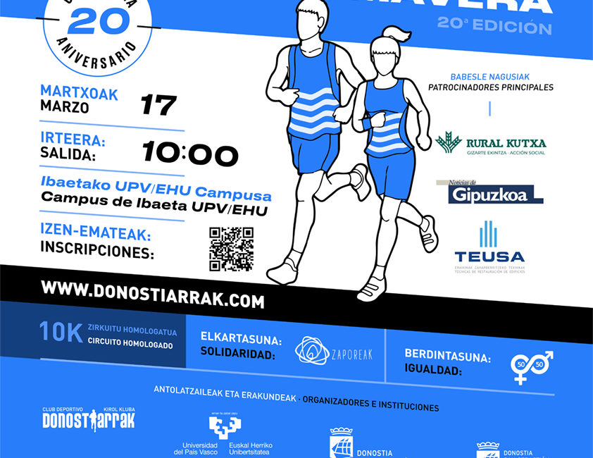 XX. UDABERRI LASTERKETA - CARRERA DE PRIMAVERA - 2024