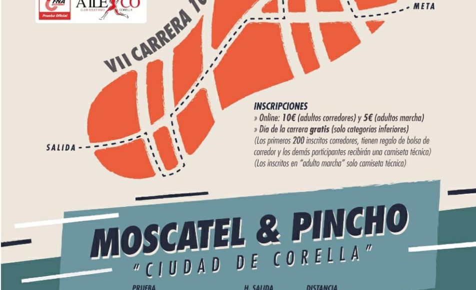 VII. CARRERA MOSCATEL & PINCHO - CIUDAD DE CORELLA - 2024