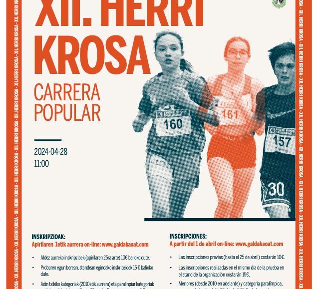 XII. GALDAKAOKO HERRI KROSA - 2024