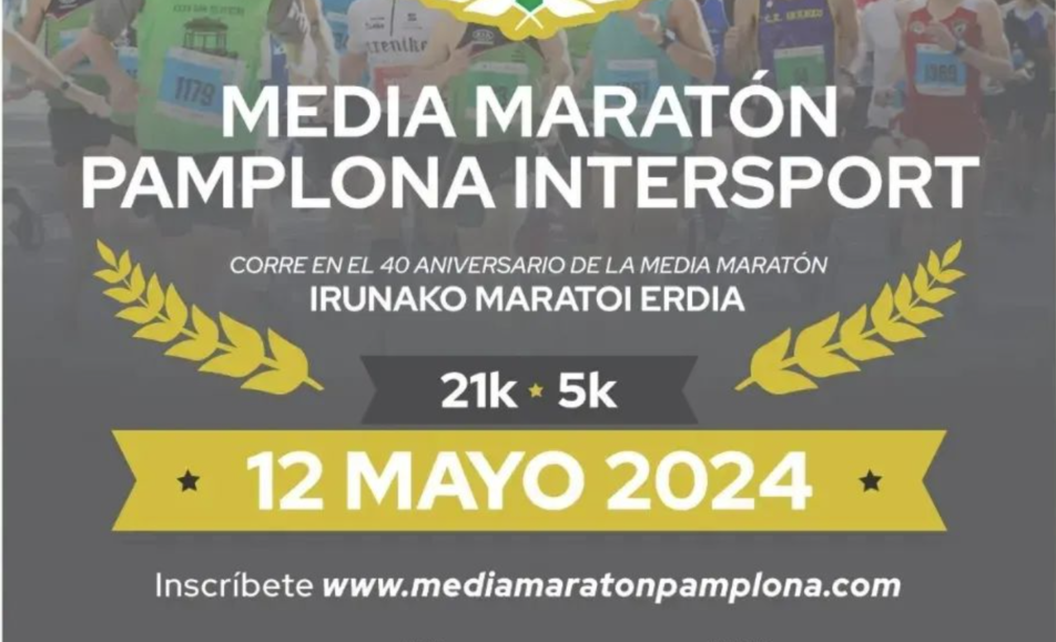 XL. MEDIA MARATÓN PAMPLONA - IRUÑEAKO ERDI MARATOIA - 2024