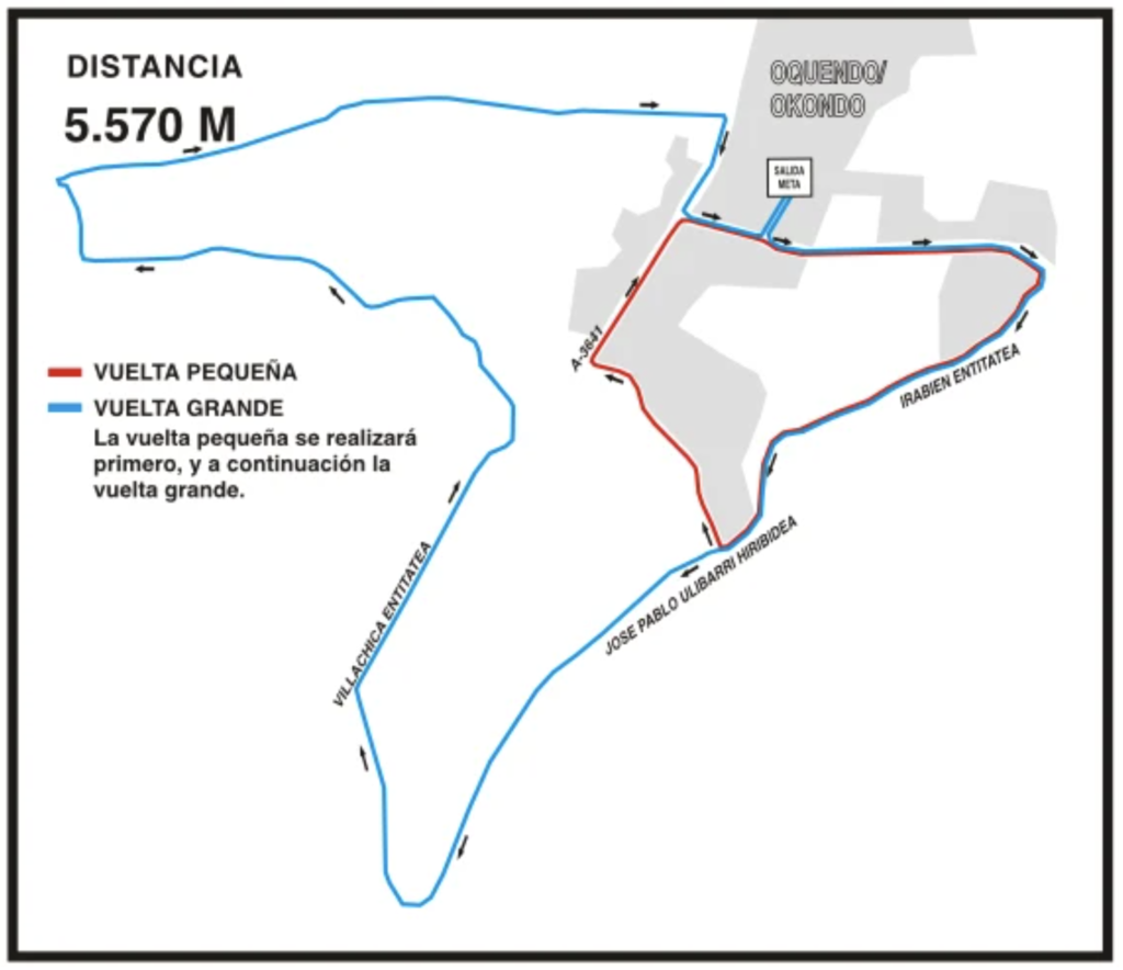 XXI. CARRERA POPULAR JUNTAS GENERALES DE ALAVA - ARABAKO BATZAR NAGUSIAK - 2024