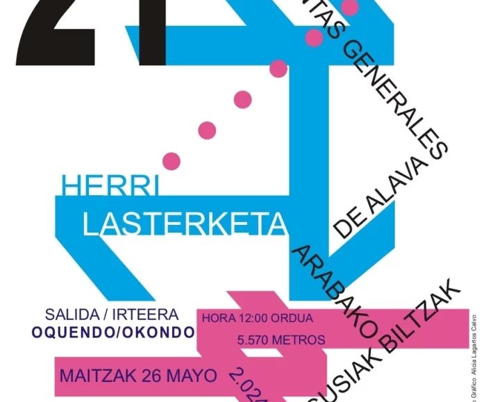 XXI. CARRERA POPULAR JUNTAS GENERALES DE ALAVA - ARABAKO BATZAR NAGUSIAK - 2024