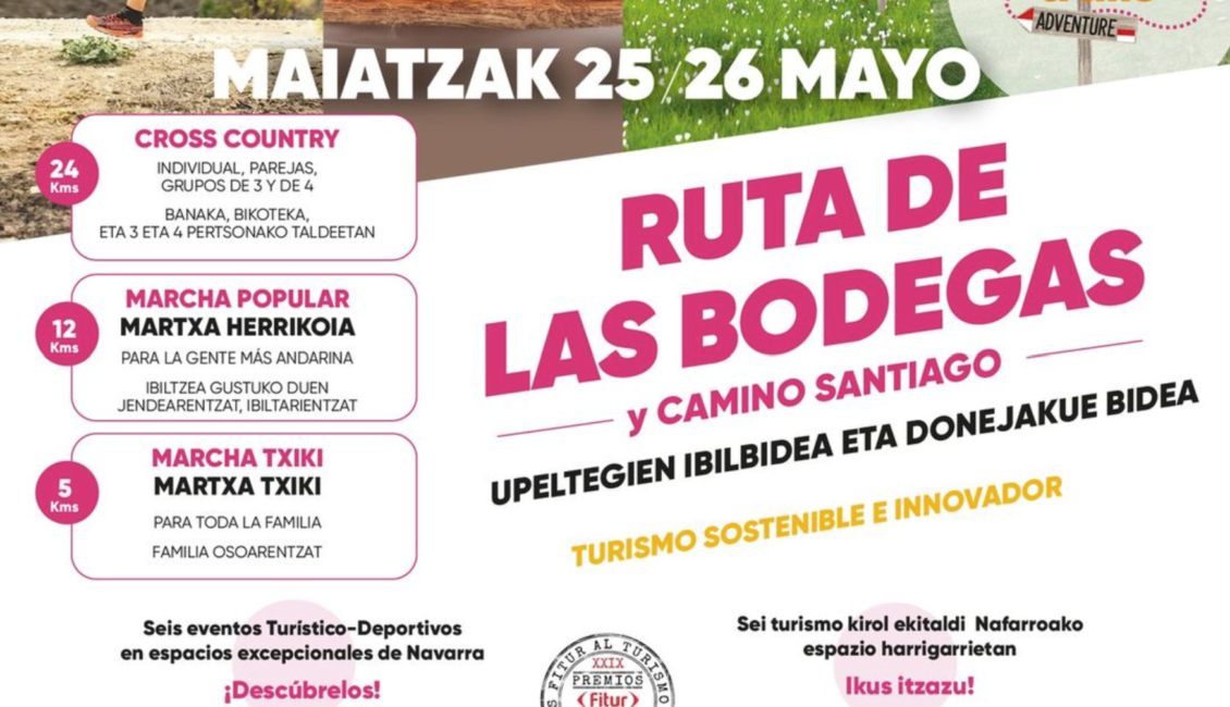 I. UPELTEGIEN IBILBIDEA ETA DONEJAKUE BIDEA - RUTA DE LAS BODEGAS Y CAMINO SANTIAGO - 2024