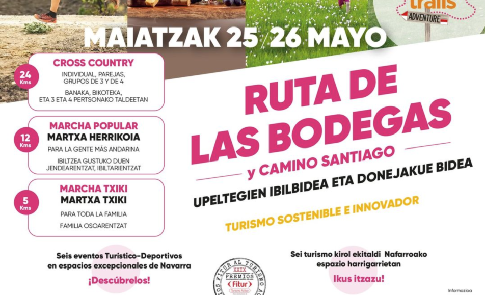 I. UPELTEGIEN IBILBIDEA ETA DONEJAKUE BIDEA - RUTA DE LAS BODEGAS Y CAMINO SANTIAGO - 2024