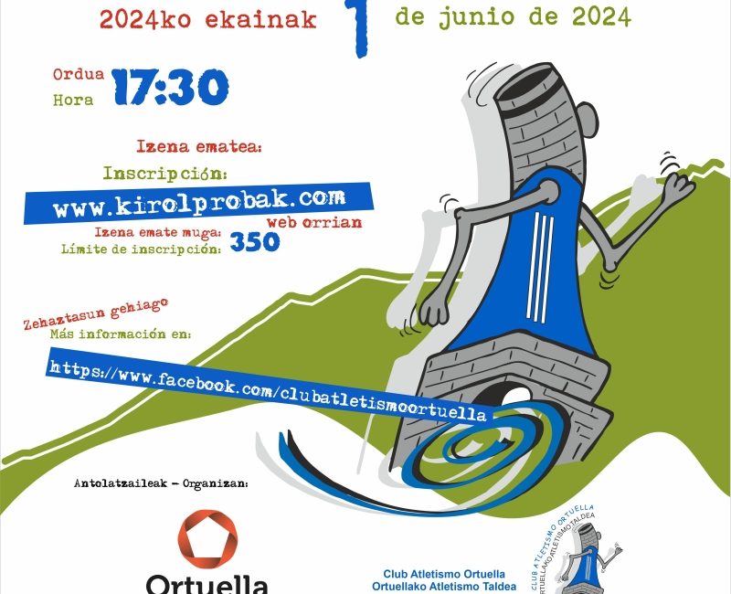 VIII. ORTUELLAKO KRONOIGOERA - CRONO ESCALADA ORTUELLA - 2024
