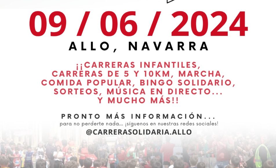 VII. CARRERA SOLIDARIA VILLA DE ALLO - 2024