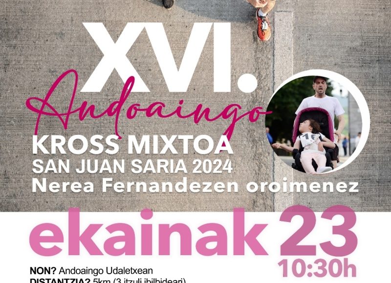 XVI. ANDOAINGO SAN JUAN KROS MISTOA - 2024