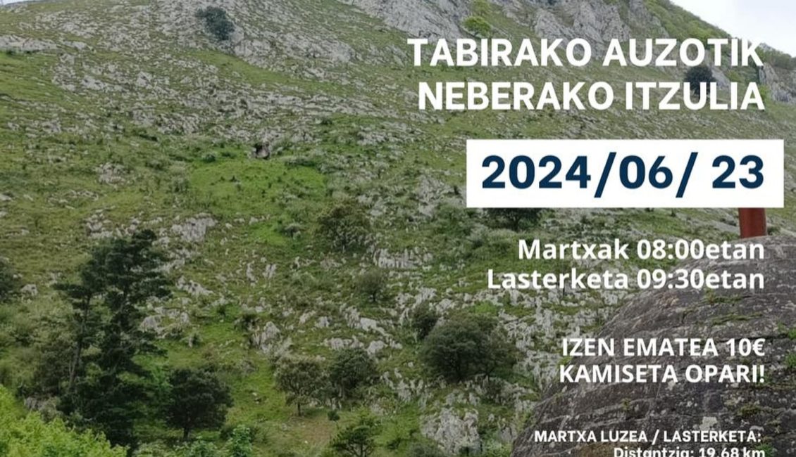VI. TABIRAKO MENDI LASTERKETA - 2024