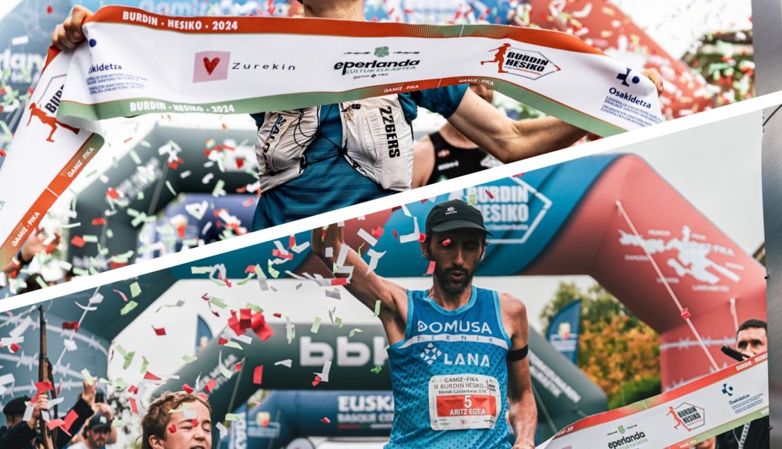 Oihana Kortazar eta Aritz Egea nagusitu dira Gamiz-Fikako Burdin Hesiko Lasterketan