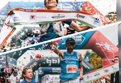 Oihana Kortazar eta Aritz Egea nagusitu dira Gamiz-Fikako Burdin Hesiko Lasterketan