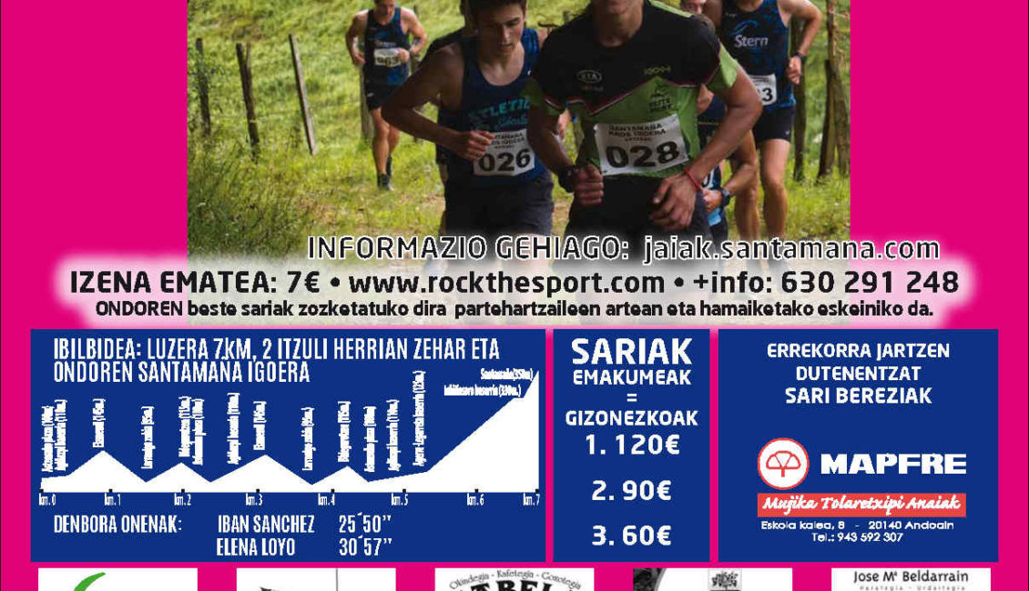 XXII. ASTEASUKO SANTAMAÑA KROS IGOERA - 2024