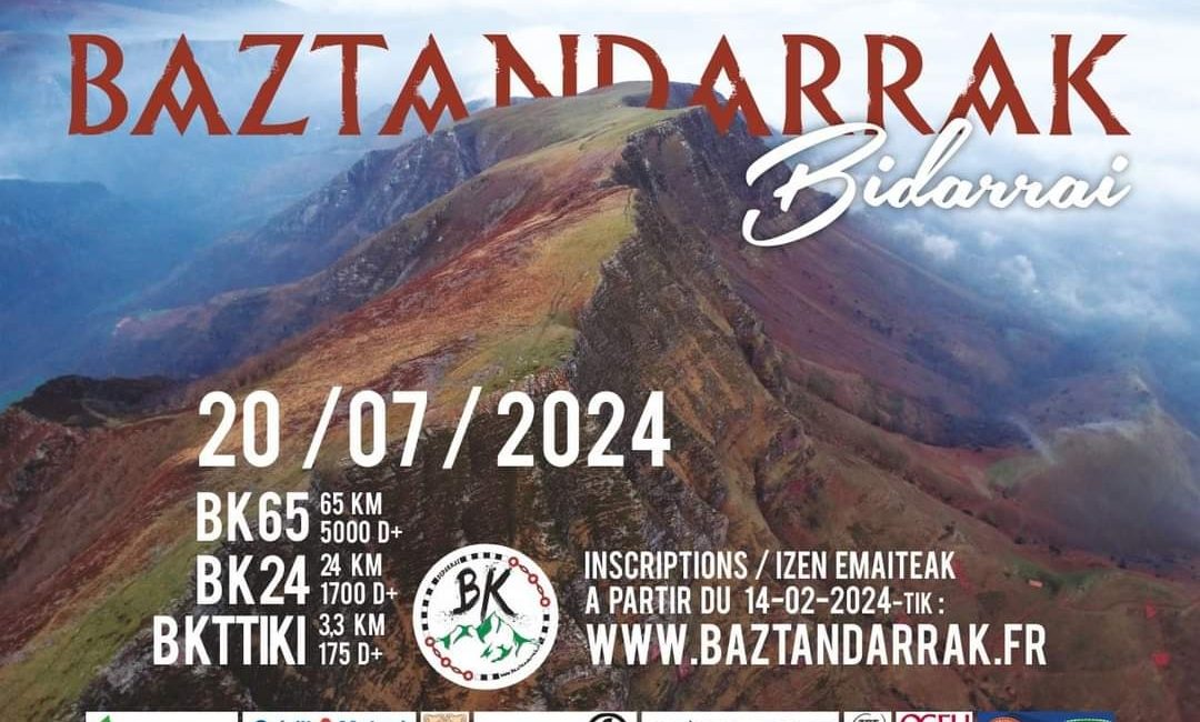 BAZTANDARRAK BK TRAIL - BK24 - BK65 - 2024