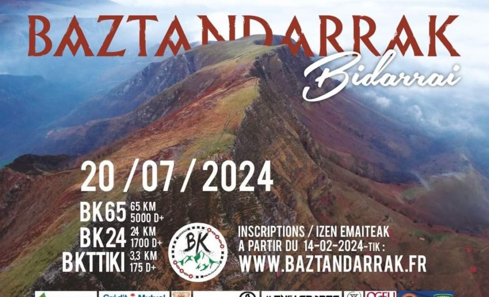BAZTANDARRAK BK TRAIL - BK24 - BK65 - 2024