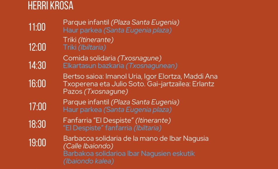 XVII. ERROMOKO HERRI KROSA - 2024