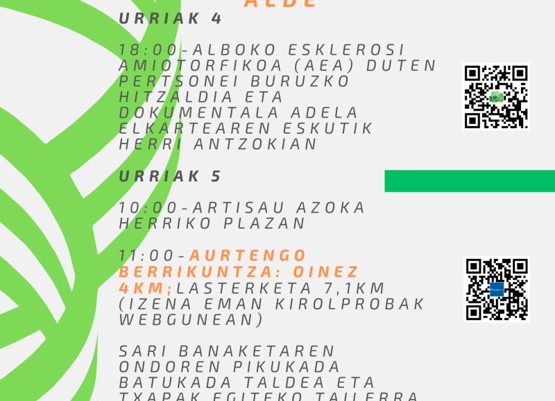 VII. LEGORRETAKO LASTERKETA SOLIDARIOA - 2024